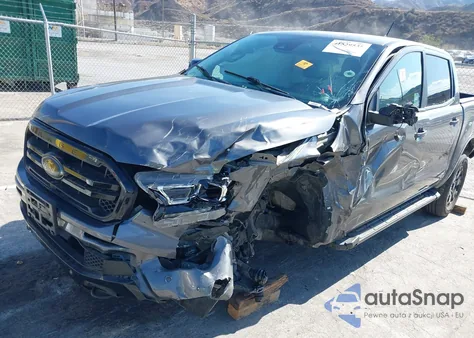 2021 Ford Ranger Lariat из США, поврежденный, VIN 1FTER4FHXMLD32936